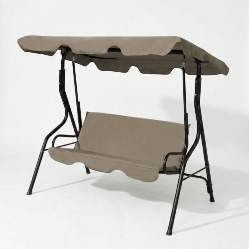 Garden Of Eden Kerti hintaágy - 170 x 110 x 153 cm - sötét bézs (11492A)