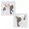 Handy Egykezes párhuzamszorító - 12" / 300 mm - 475 x 205 x 30 mm - 2 db / csomag (10273C)