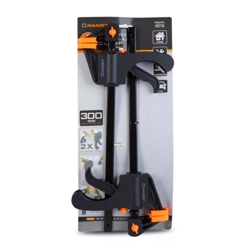 Handy Egykezes párhuzamszorító - 12" / 300 mm - 475 x 205 x 30 mm - 2 db / csomag (10273C)
