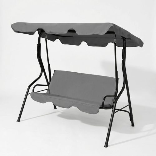 Garden Of Eden Kerti hintaágy - 170 x 110 x 153 cm - szürke (11492B)