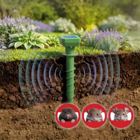   Garden Of Eden Leszúrható szolár kártevőriasztó - 80 mAh - 500 m2 - IP44 (55636)