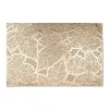 Bewello Tányéralátét - levélmintás - PVC - 45 x 30 cm - arany (59051A)