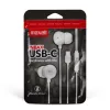 Maxell Maxell vezetékes fülhallgató - fehér - USB-C (INBAX) (52050)