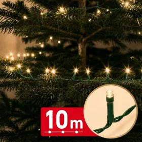   Phenom Fényfüzér - 10 m - melegfehér - 200 LED - 100-240V - 6W - zöld kábel (59767W)