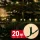 Phenom Fényfüzér - 20 m - melegfehér - 400 LED - 100-240V - 6W - zöld kábel (59768W)