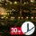 Phenom Fényfüzér - 30 m - melegfehér - 600 LED - 220-240V - 6W - zöld kábel (59769W)