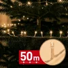 Phenom Fényfüzér - 50 m - melegfehér - 1000 LED - 220-240V - 9W - átlátszó kábel (59771W)