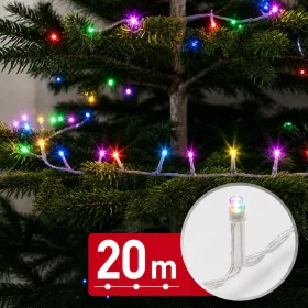   Phenom Fényfüzér - 20 m - színes - 400 LED - 100-240V - 6W - átlátszó kábel (59768T)