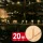 Phenom Fényfüzér - 20 m - melegfehér - 400 LED - 220-240V - 6W - átlátszó kábel (59768WT)