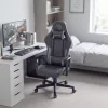 TItanForce gamer szék párnával - fekete/szürke - 122 x 65 x 53 cm (BMD1124GY)