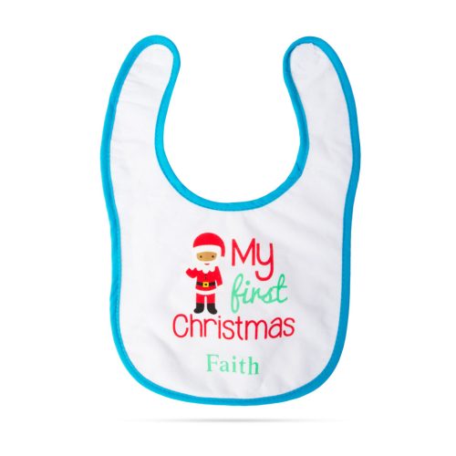 Family Karácsonyi baba előke - 38 x 27 cm - 4 féle (58664)