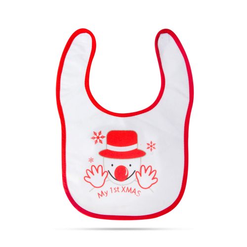 Family Karácsonyi baba előke - 38 x 27 cm - 4 féle (58664)