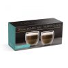 Duplafalú cappuccino üveg csésze - 250 ml - 2 db / doboz (57176J)