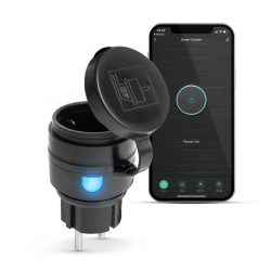   Smart Wi-Fi-s, kültéri konnektor dugalj - IPX4 - Amazon Alexa, Google Home, Siri, IFTTT (55380)