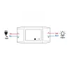 Delight Smart Wi-Fi-s rejtett kapcsoló - 90-250V, 16A - Amazon Alexa, Google Home, IFTTT kompatibilitás (55375)
