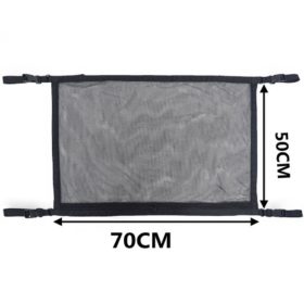   Hálós autós tároló -  70 x 50 cm - fekete, poliészter (DA00162)