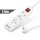 Delight Elosztó 3-as - 3 x 1,5 mm - 1,5 m - 2 x USB-vel - kapcsolós (20221U)