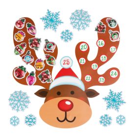   Family Karácsonyi öntapadós falmatrica - adventi kalendárium (58635B)