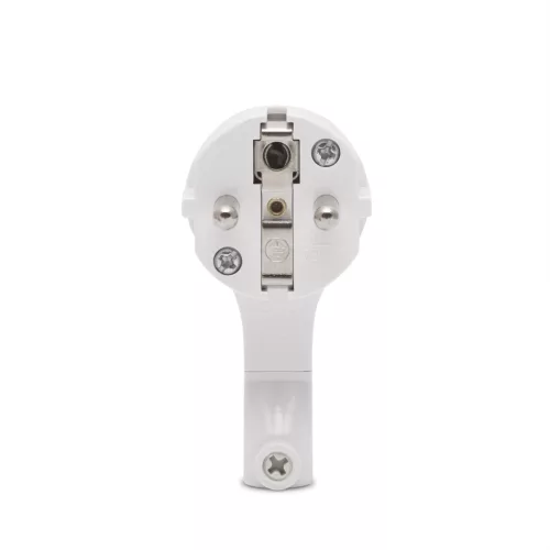 Delight Lengő dugó 250V~50Hz / 16A fehér 90°-os (05950WH)