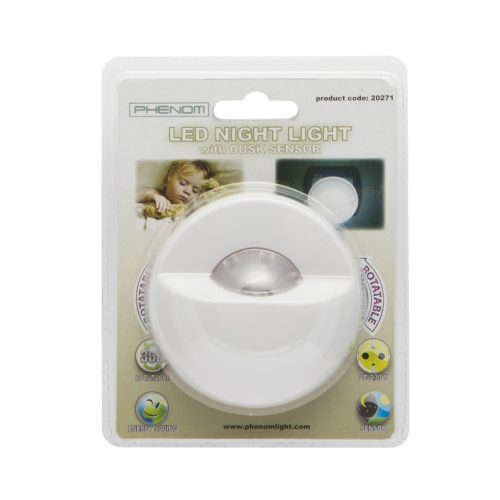 Phenom LED-es, forgathatófejes irányfény fényérzékelővel LED-del (20271)