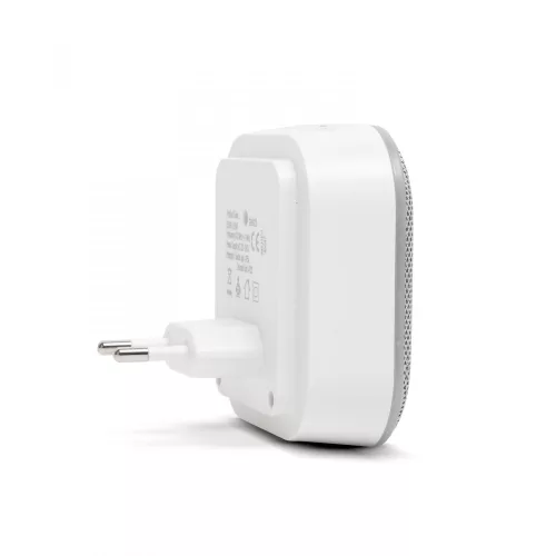 Delight 2 az 1-ben vezetéknélküli csengő és éjjelifény - Kinetic  - 2 kültéri - fehér (55346WH-2)