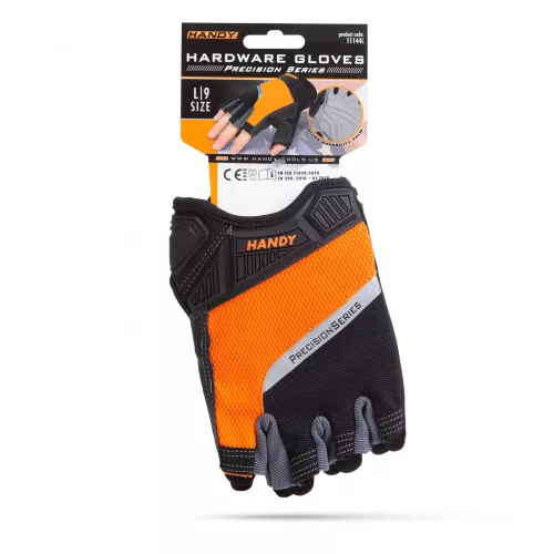 Handy Munkavédelmi kesztyű - L - Habosított tenyér, ujj nélküli (11144L)