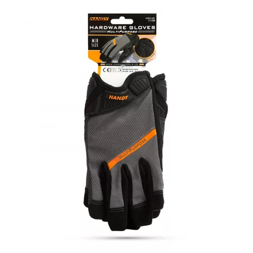 Handy Munkavédelmi kesztyű - M - PVC betét, érintőképernyős ujjbegy (11142M)