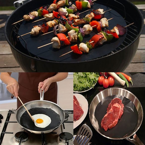 Tapadásmentes grill sütőlap - Ø40 cm (W1108)