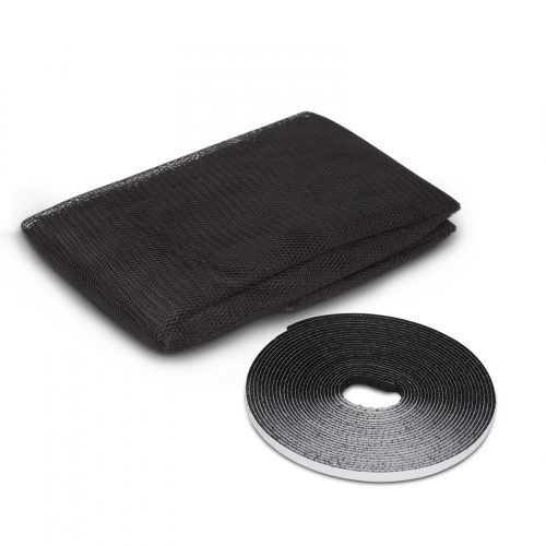 Garden of Eden Szúnyogháló ablakra 130 x 150 cm fekete (11602BK)