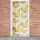 Garden of Eden Szúnyogháló függöny ajtóra mágneses 100 x 210 cm Sárga pillangós (11398L)