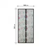 Garden of Eden Szúnyogháló függöny ajtóra -mágneses- 100 x 210 cm - madár mintás (11398J)