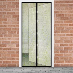   Garden of Eden Szúnyogháló függöny ajtóra mágneses 100 x 210 cm Virág mintás (11398H)