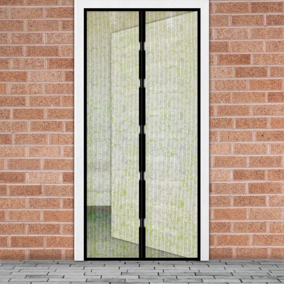 Garden of Eden Szúnyogháló függöny ajtóra mágneses 100 x 210 cm Virág mintás (11398H)