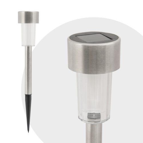 Garden Of Eden LED-es kültéri szolár lámpa 190 x 45 mm fém (11702A)