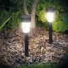 Garden Of Eden LED-es kültéri szolár lámpa 300 x 45 mm műanyag - fekete (11701A)