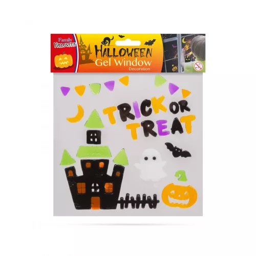 Zselés ablakdekor - halloween (55204H)