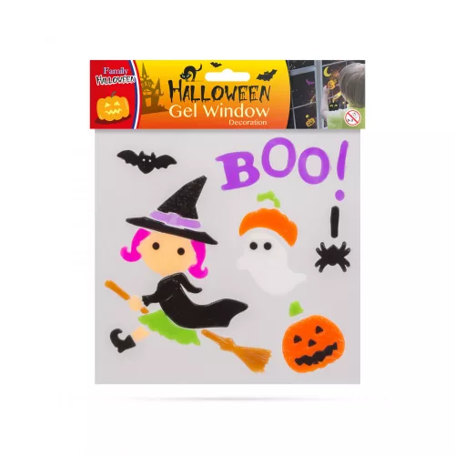 Zselés ablakdekor - halloween (55204H)