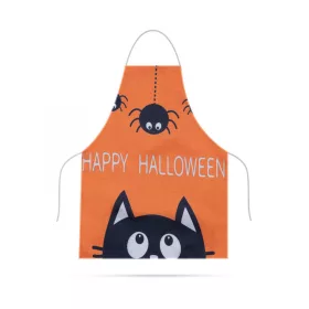   Kötény - gyerek méret - vízálló vászonszerű - halloween - 44 x 35 cm (56176C)