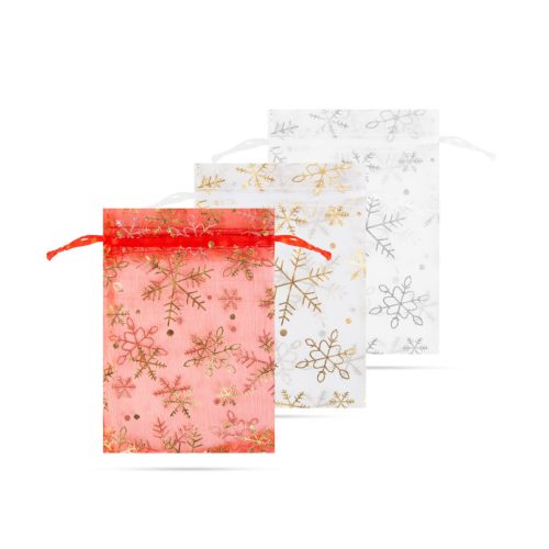 Family Organza ajándéktasak - 3 féle - 10 x 15 cm (58078A)