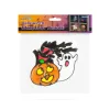Halloween-i ablakdekor - tök és szellem (58107H)