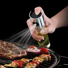   Olaj és ecet permetező spray - rozsdamentes acél, üveg - 100 ml (DA00176)