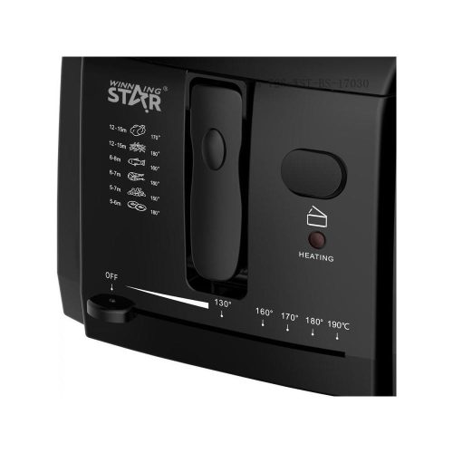 Winningstar WinningStar - Olajsütő - 3 L - 1600 W - fekete (DA01178)