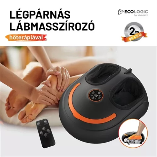 Ecologic FE-5307 lábmasszírozó készülék hőterápiával