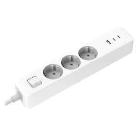   Xiaomi 20W POWER STRIP (2C1A) EU (BHR07UKEU) hálózati elosztó 3-as, usb csatlakozás 2c1a