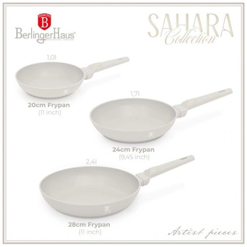 Berlinger Haus BH/8078A serpenyő szett 3 részes