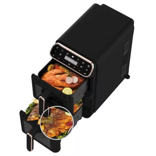 Berlinger Haus BH/9802 forrólevegős sütő dupla 5,5 + 5,5 l