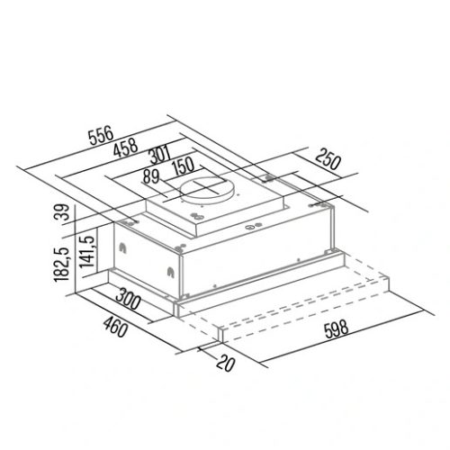Cata TFH-6630/A X LED páraelszívó