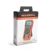 Maxwell-Digital Digitális multiméter - Automatikus méréshatárral + hőmérsékletméréssel (25313)