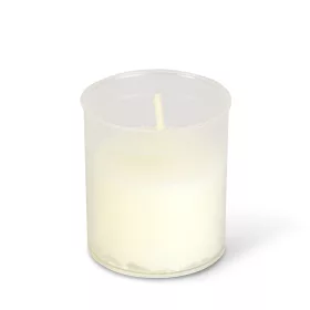 6 db-os mécses betét - fehér - Ø4,1 cm (TW1000)