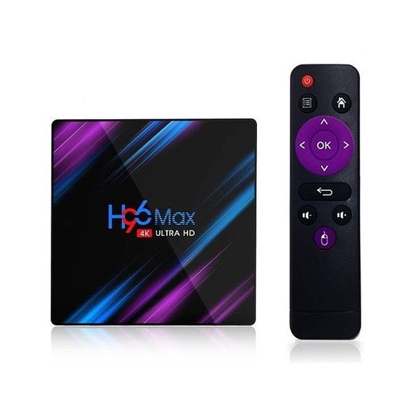 H96 H96MAX64 h96 max android tv okosító box 4/64gb